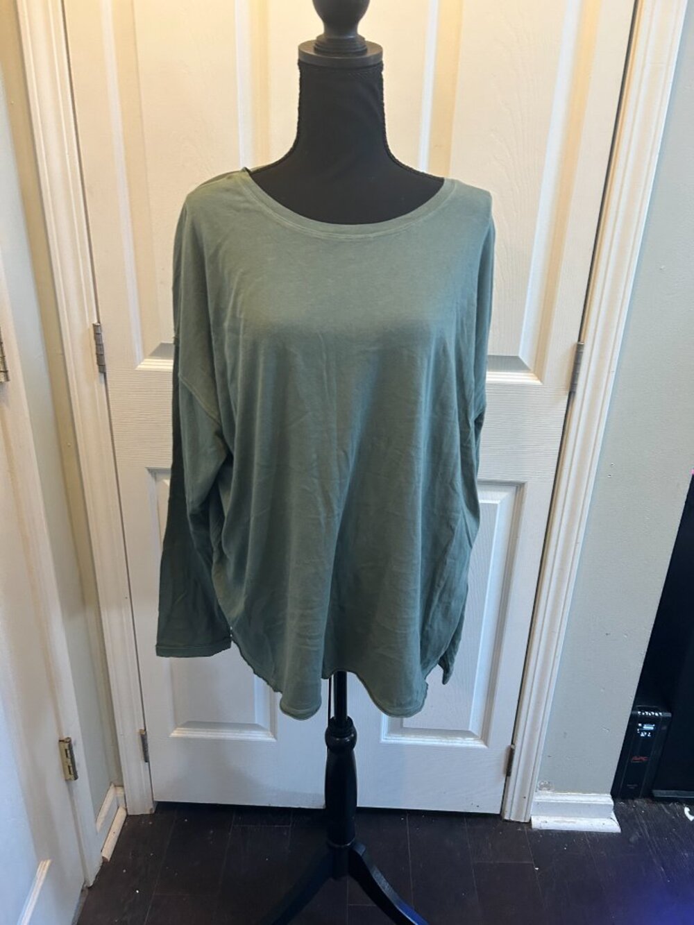 Women's We The Free Nina Long Sleeve Tee XL Green